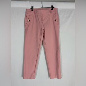 LOFT Pink Cropped Trousers